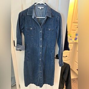 Women’s denim dress medium